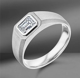 продажа Мужское кольцо Charles с бриллиантом 0.92Ct в салоне «Emporium Gold»